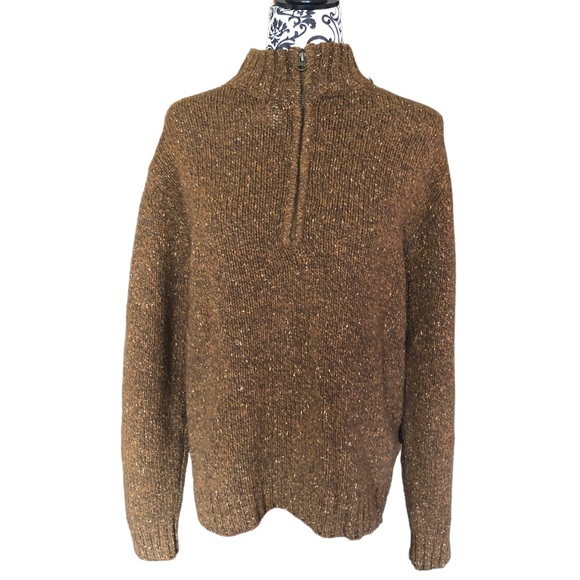 Woolwich Lambswool 1/4 zip Sweater - Picture 11 of 12